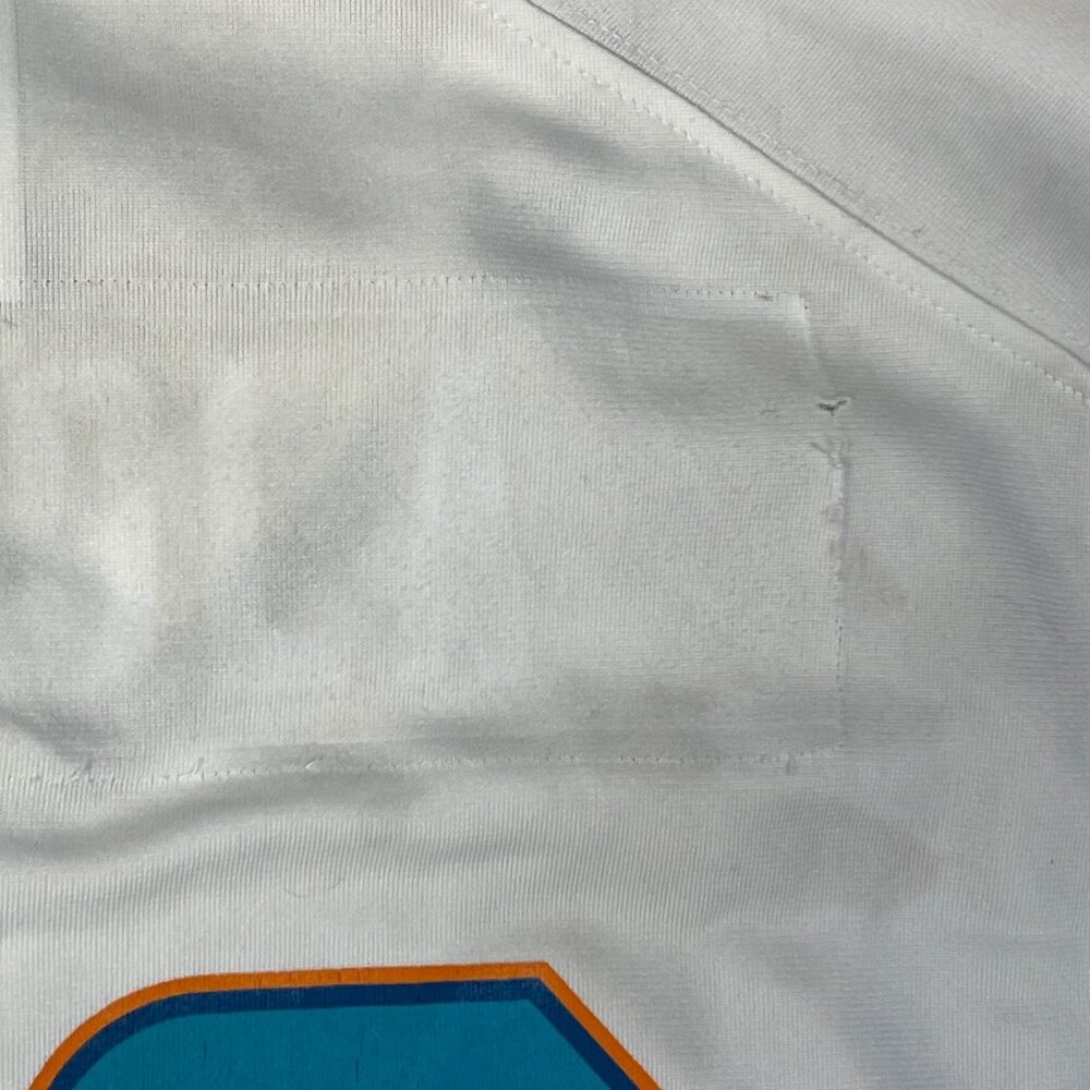 Nike NFL Miami Dolphins Jersey Shirt READ Size XL YOUTH SIZE STAINS - Picture 5 of 11